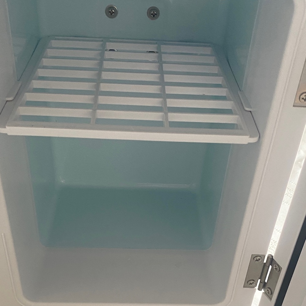 Compact White Mini Fridge